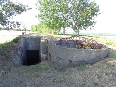 Der Bunker auf dem Goldberg