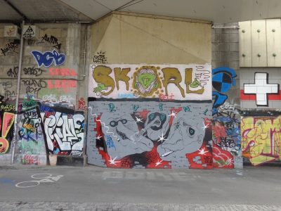 Grafitti an der Donaulände