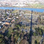 Schatten des Donauturms