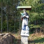 Heiligenstatue bei Mannsdorf