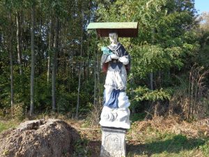 Heiligenstatue bei Mannsdorf