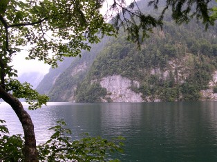 Echowand am Königssee