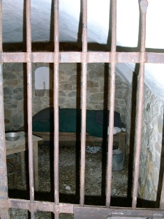 Alte Gefängniszelle bei der Gendarmerie