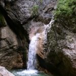 Wasserfall in der Almbachklamm