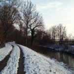 Winterspaziergang am Marchfeldkanal