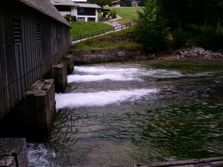 Abfluss vom Königssee