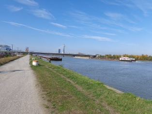 Donau bei Praterbrücke