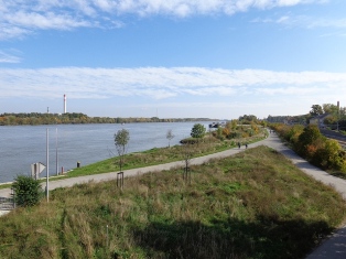 Donauradweg Wien Südufer