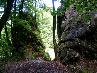 Felsen bei Fürstenbrunn