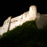 Festung Hohensalzburg bei Nacht