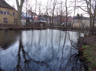 Teich bei Schloss Pötzleinsdorf