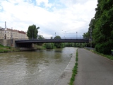 Schnellbahnbrücke am Donaukanal