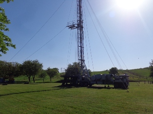 Bohrturm bei Prottes