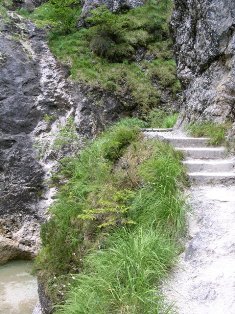 Wanderweg Almbachklamm