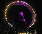 Riesenrad bei Nacht