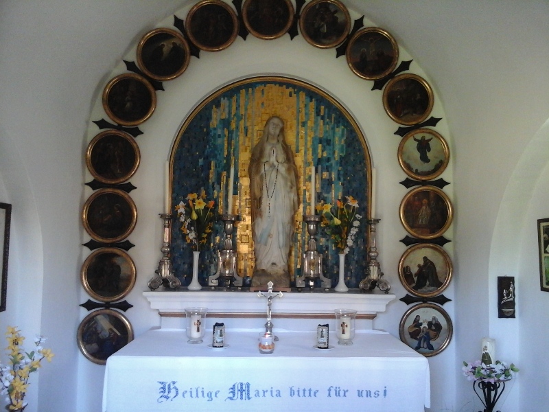 Altar Lourdes Kapelle