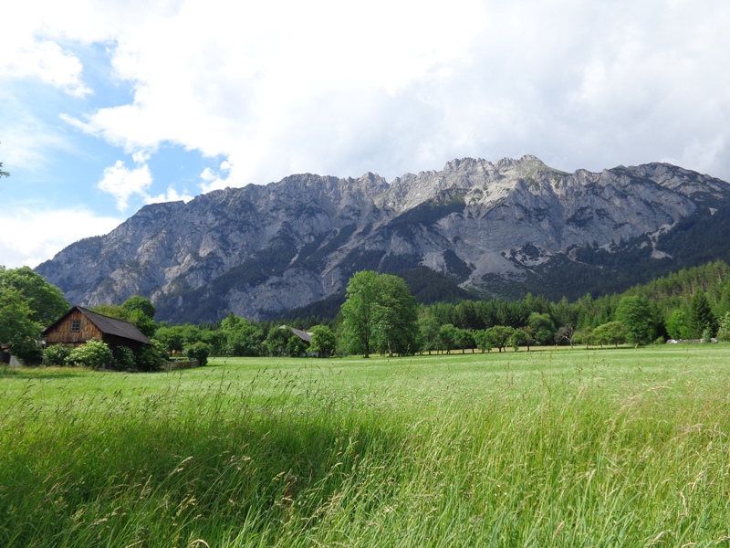 Blick auf die Mitterspitze