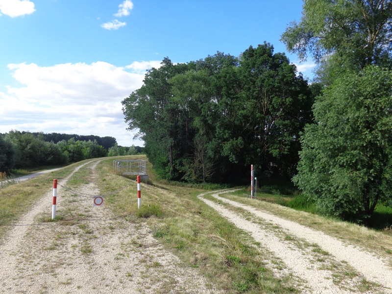 Marchfelddamm bei Sierndorf