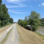 Radweg am Donaukanal