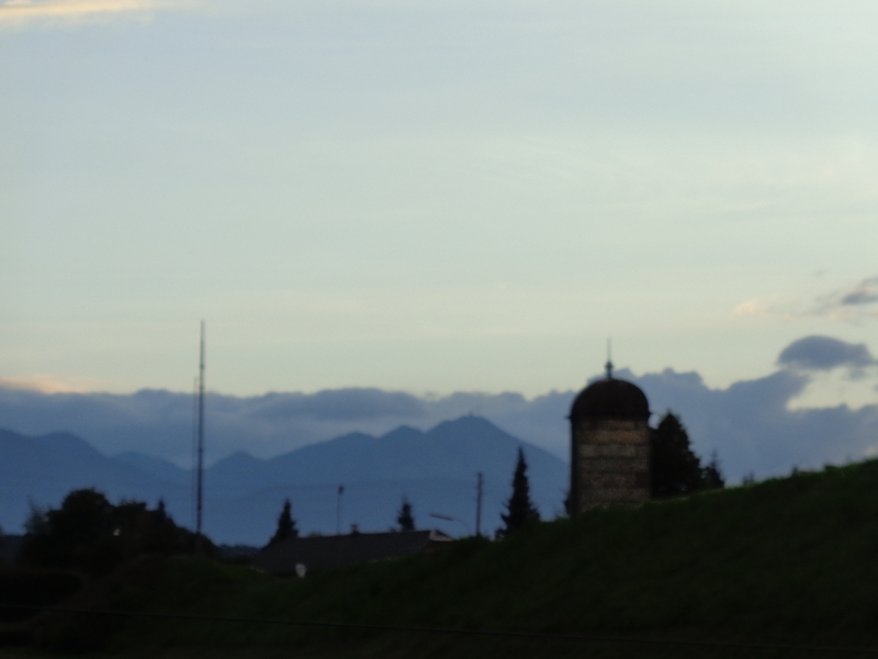 Abendpanorama in Ternitz