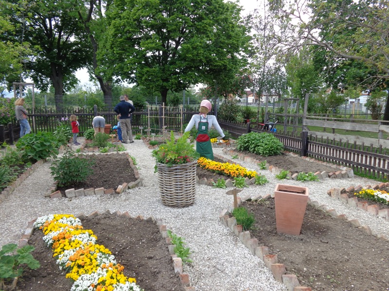 Garten am Bauernhof