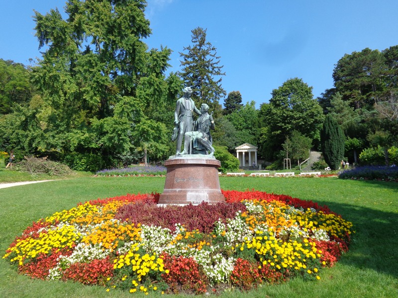 Im Kurpark Baden