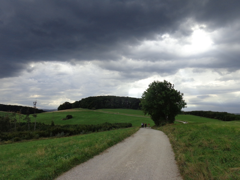 Sturmwolken auf der Sophienalpe