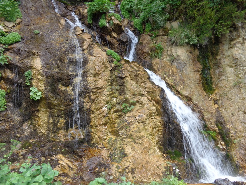 Wasserfall am Salzastausee