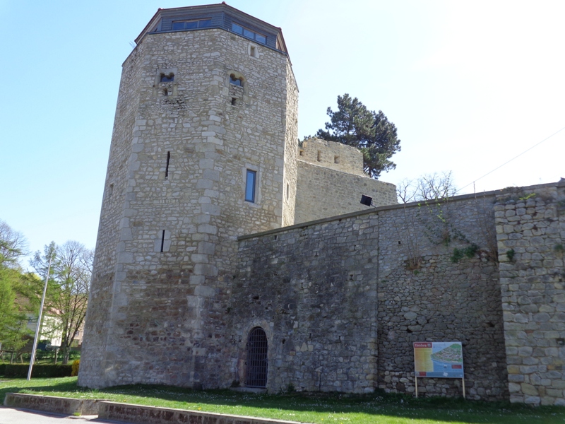 Historische Mauern in Hainburg
