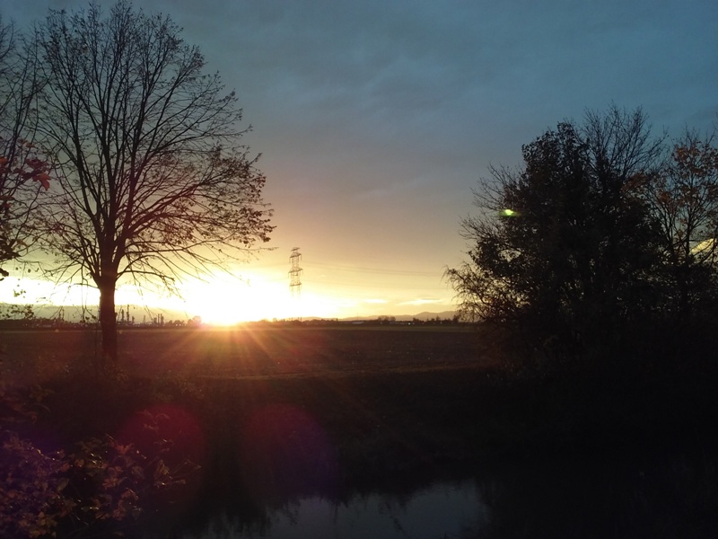 Abendstimmung am Rußbach