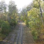 Bahngleise an der Raffineriestraße