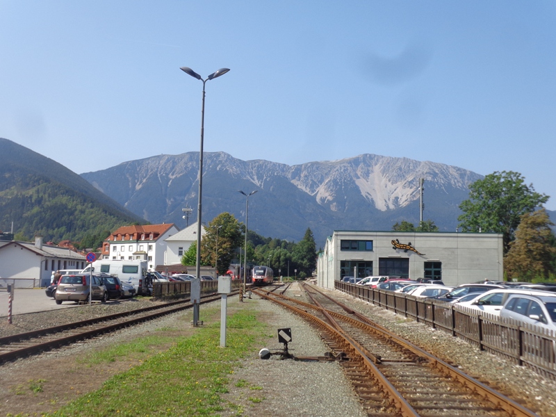 Bahnstation in Puchberg