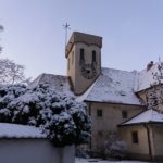 Erster Schnee im Marchfeld