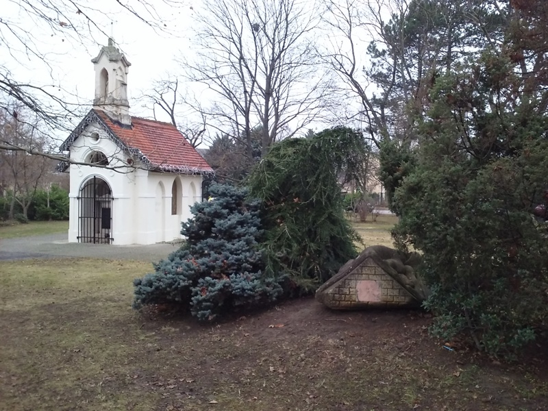 Monumentalkapelle im Sahulkapark