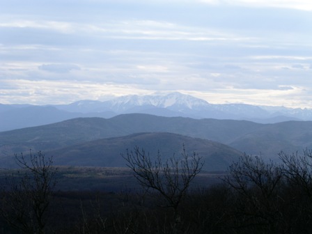 Schneebergblick von der Wilhelmswarte