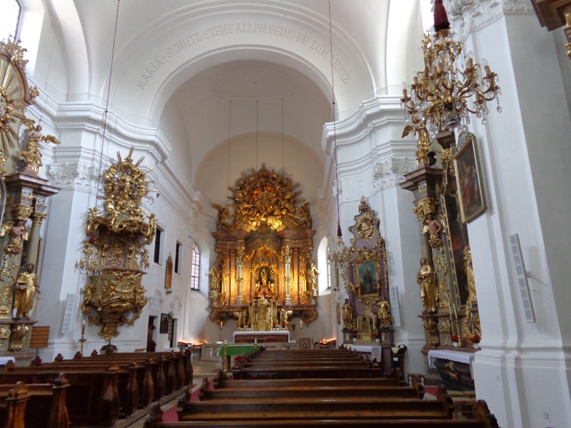 In der Kirche Maria Schutz