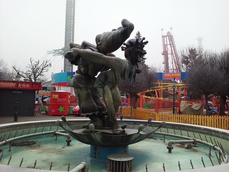 Brunnenfiguren im Prater