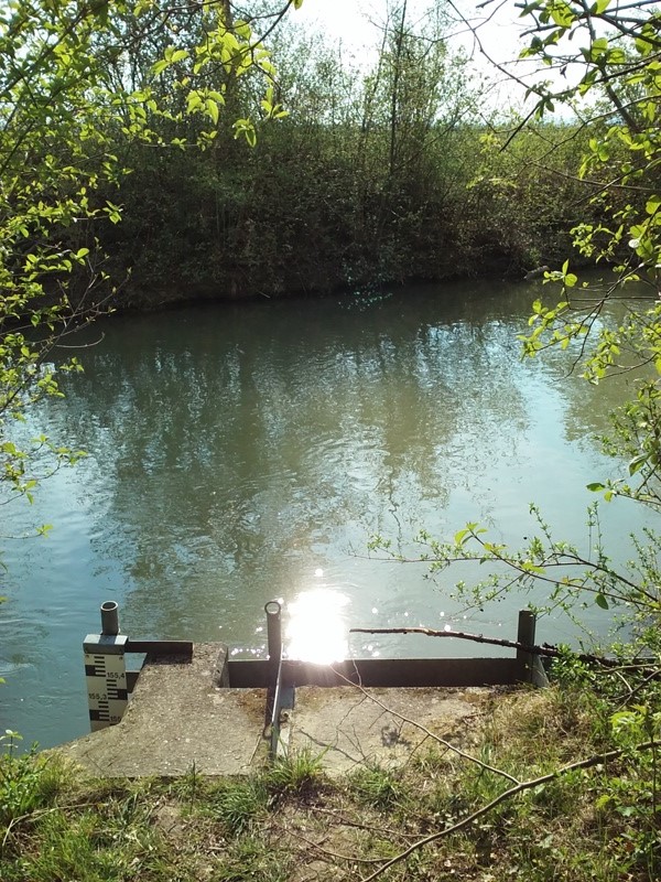 Kleine Schleuse am Rußbach