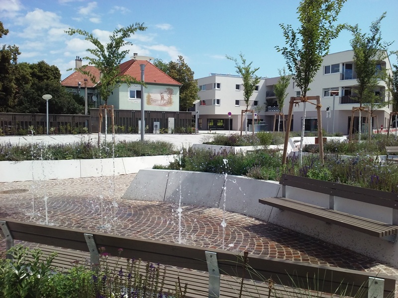 Neuer Marktplatz in Deutsch Wagram