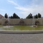 Neptunbrunnen beim Schloss Hof