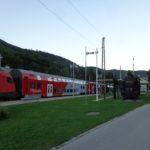 Zug im Bahnhof Payerbach