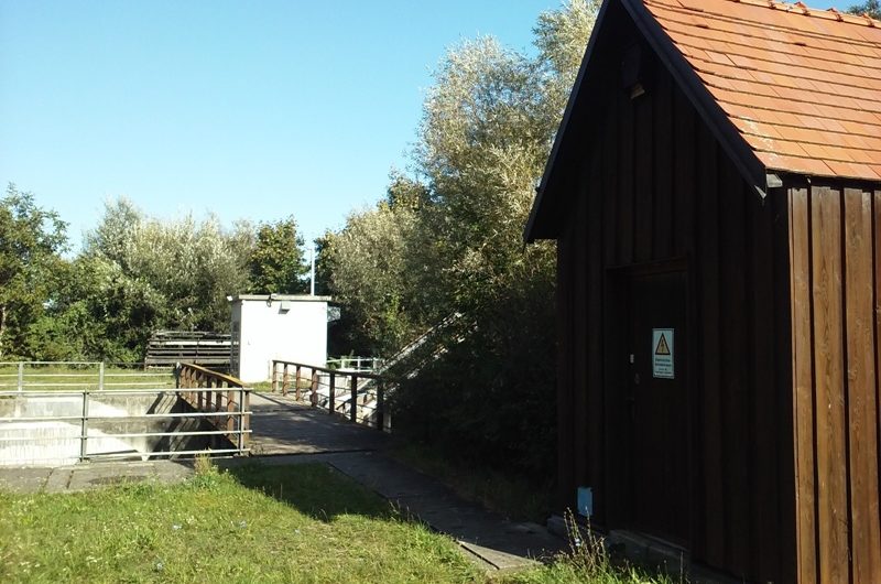 Stauwehranlage am Marchfeldkanal