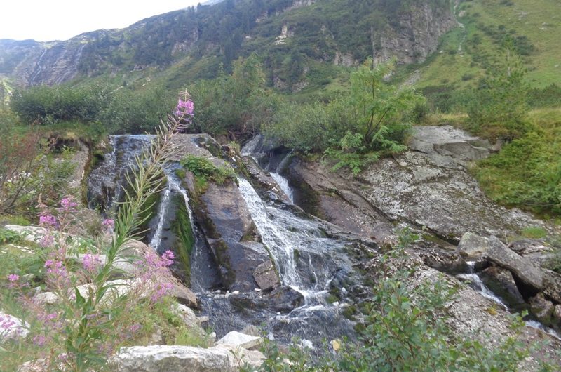 Wasserfall beim Grünsee