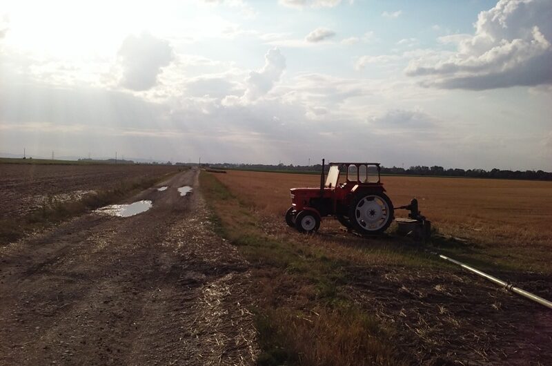 Traktor bei Parbasdorf