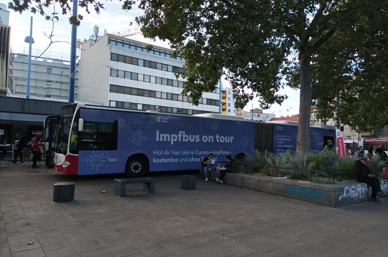 Impfbus unterwegs