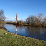 Hochwasser Messlatten