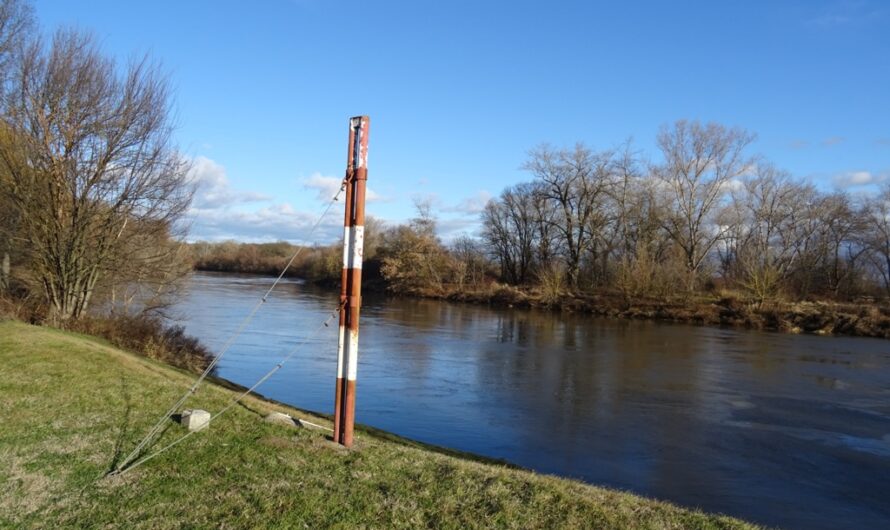 Hochwasser Messlatten