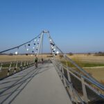 Neue Radbrücke in Marchegg