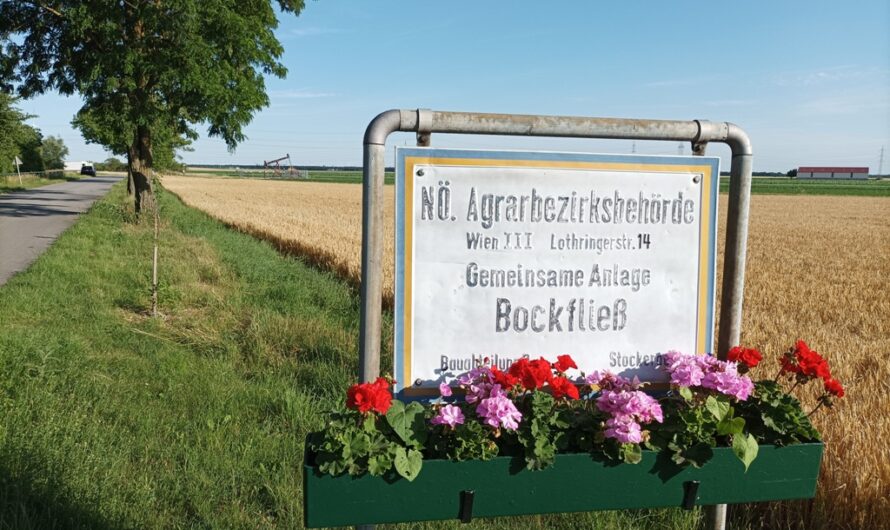 Schild der Agrarbezirksbehörde