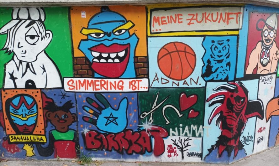 Graffiti in der Geiselbergstraße